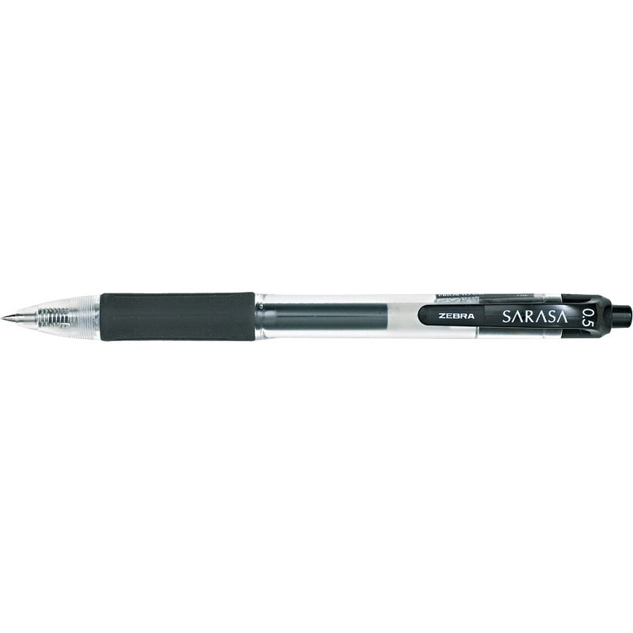 Zebra Sarasa Dry X20 retractable gel pen – 0.5mm fine tip, black ink
