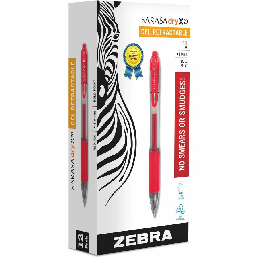 Zebra SARASA dry X20 Retractable Gel Pen - 46830