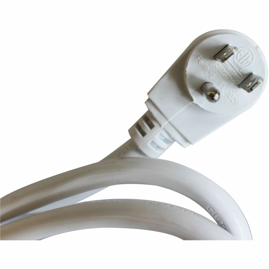 Compucessory 6-Outlet Power Strips - Light Gray