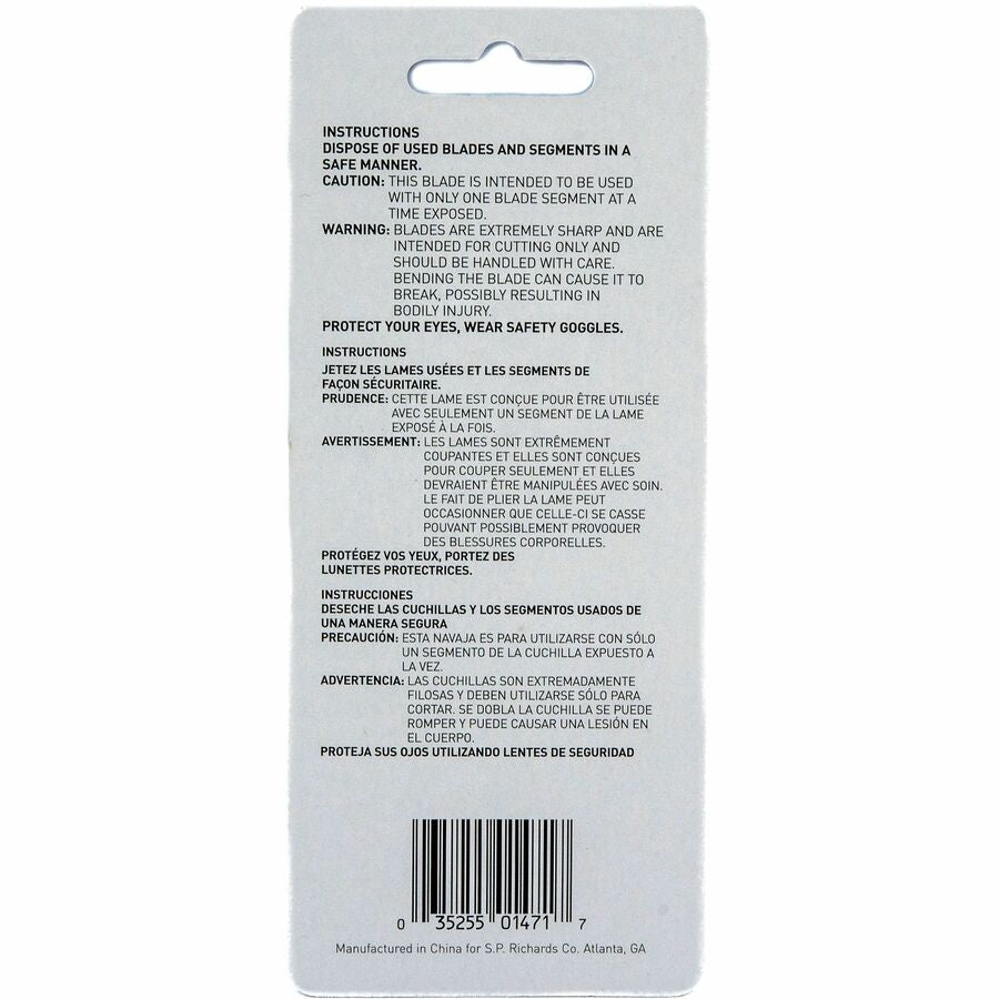 Sparco Fast-Point Snap-Off Blade Knife Refills