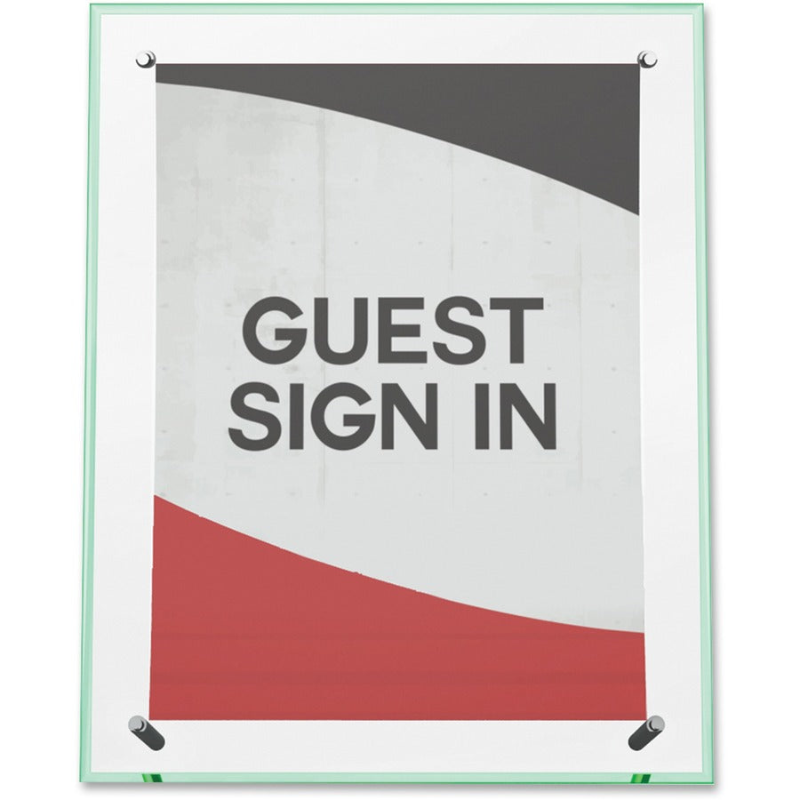 Deflecto Superior Image Curved Edge Sign Holder