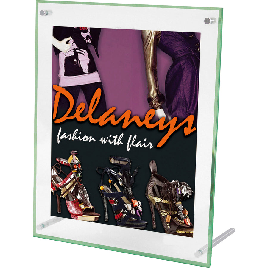 Deflecto Superior Image Beveled Edge Sign Holder