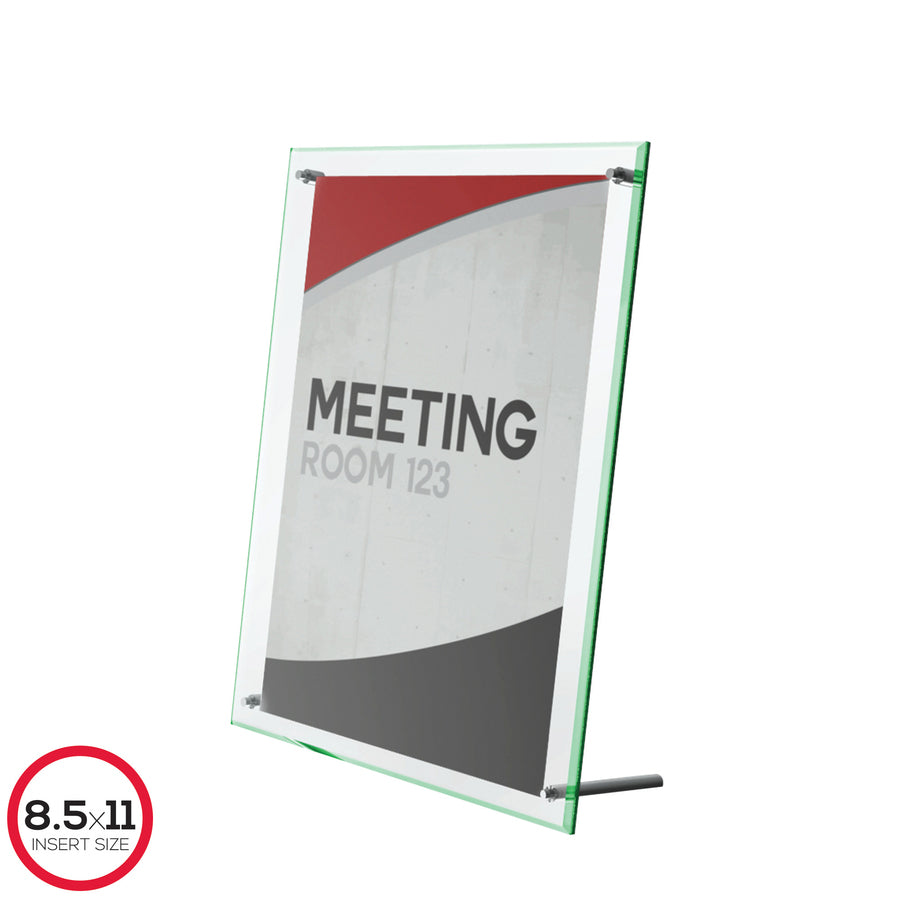 Deflecto Superior Image Beveled Edge Sign Holder