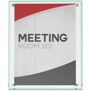 Deflecto Superior Image Beveled Edge Sign Holder