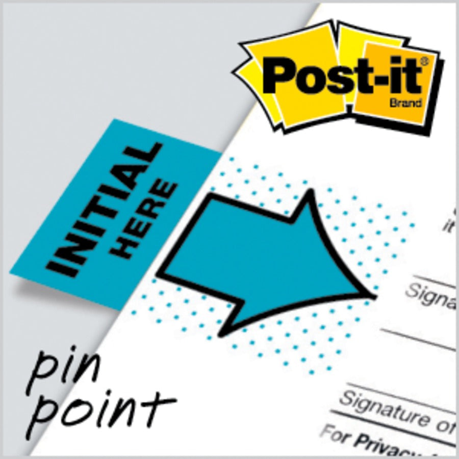 Post-it&reg; Message Flags - 120-Pack