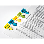 Post-it&reg; Message Flags - 120-Pack