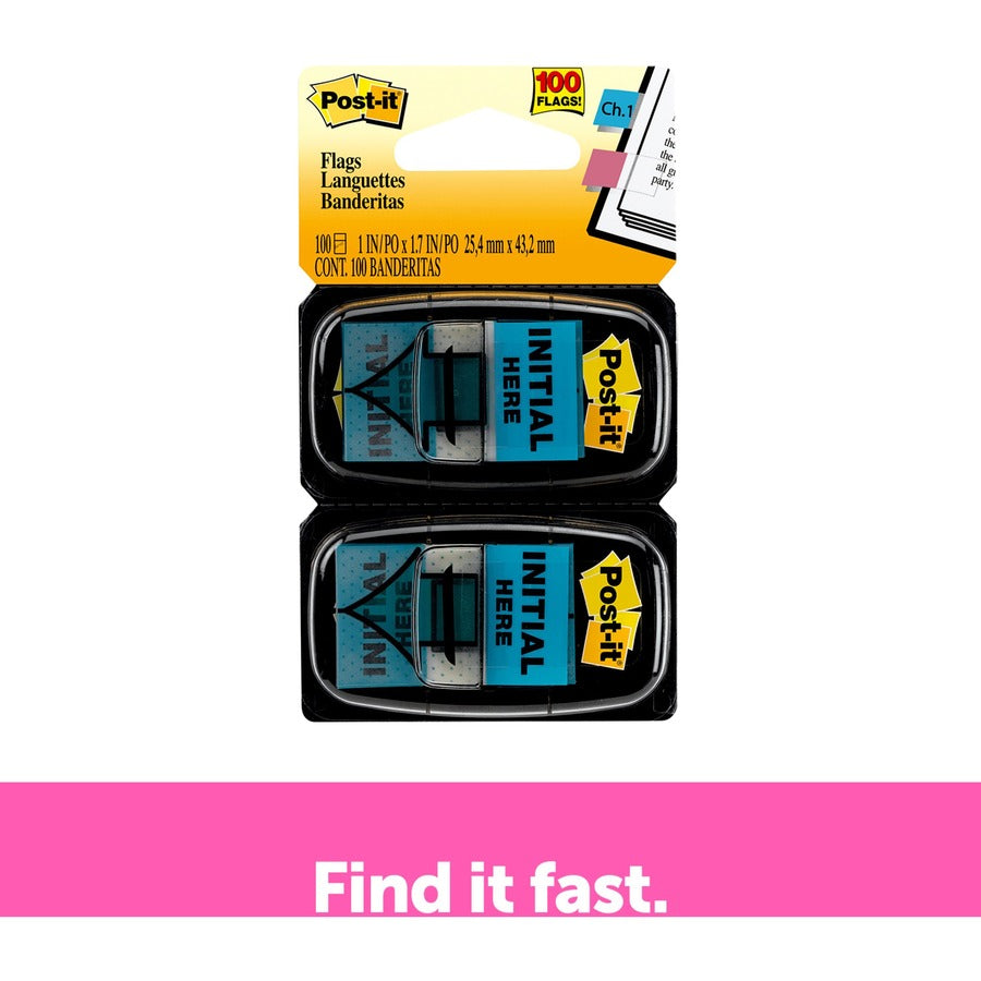 Post-it&reg; Message Flags - 120-Pack