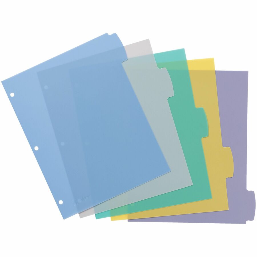 Avery® Big Tab„¢ Write & Erase Plastic Dividers, 5 tabs, 1 set