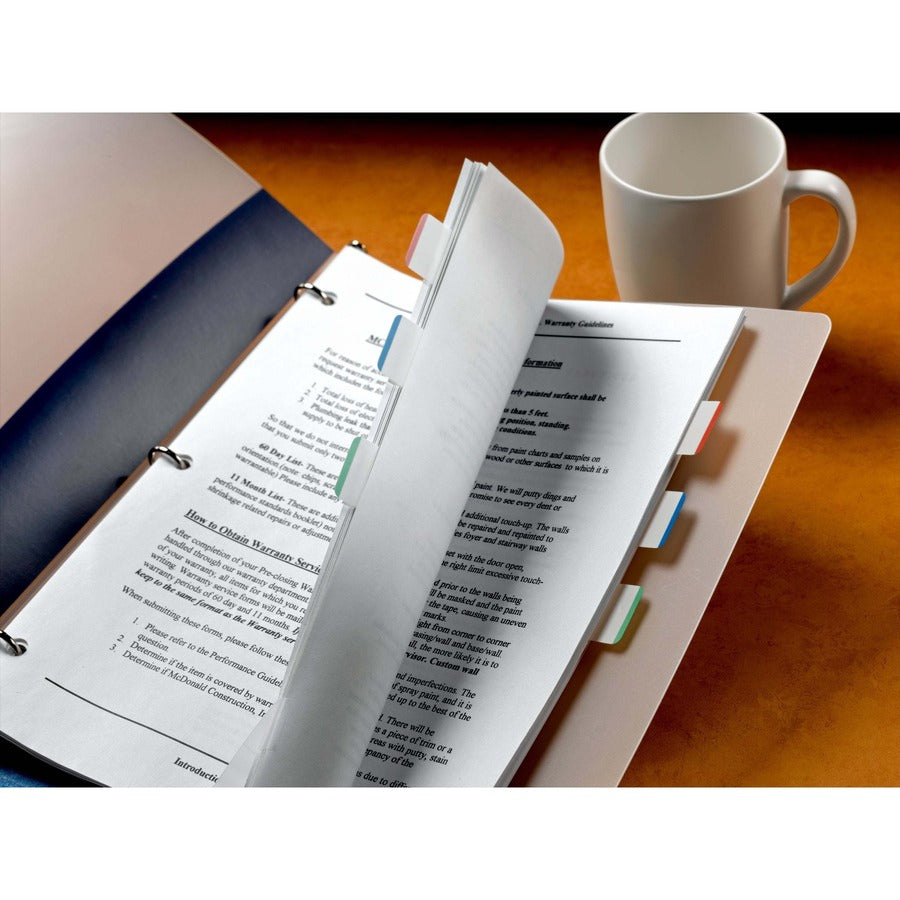Post-it&reg; Durable Tabs - Red