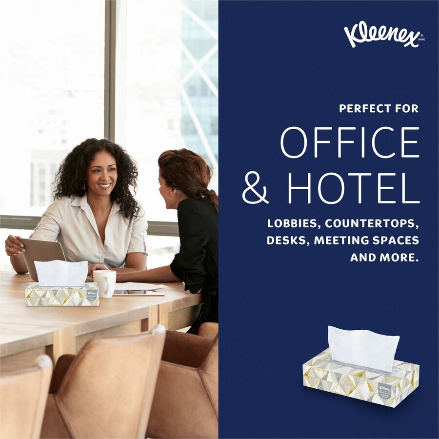 Kleenex Professional Facial Tissue for Business - Flat Box