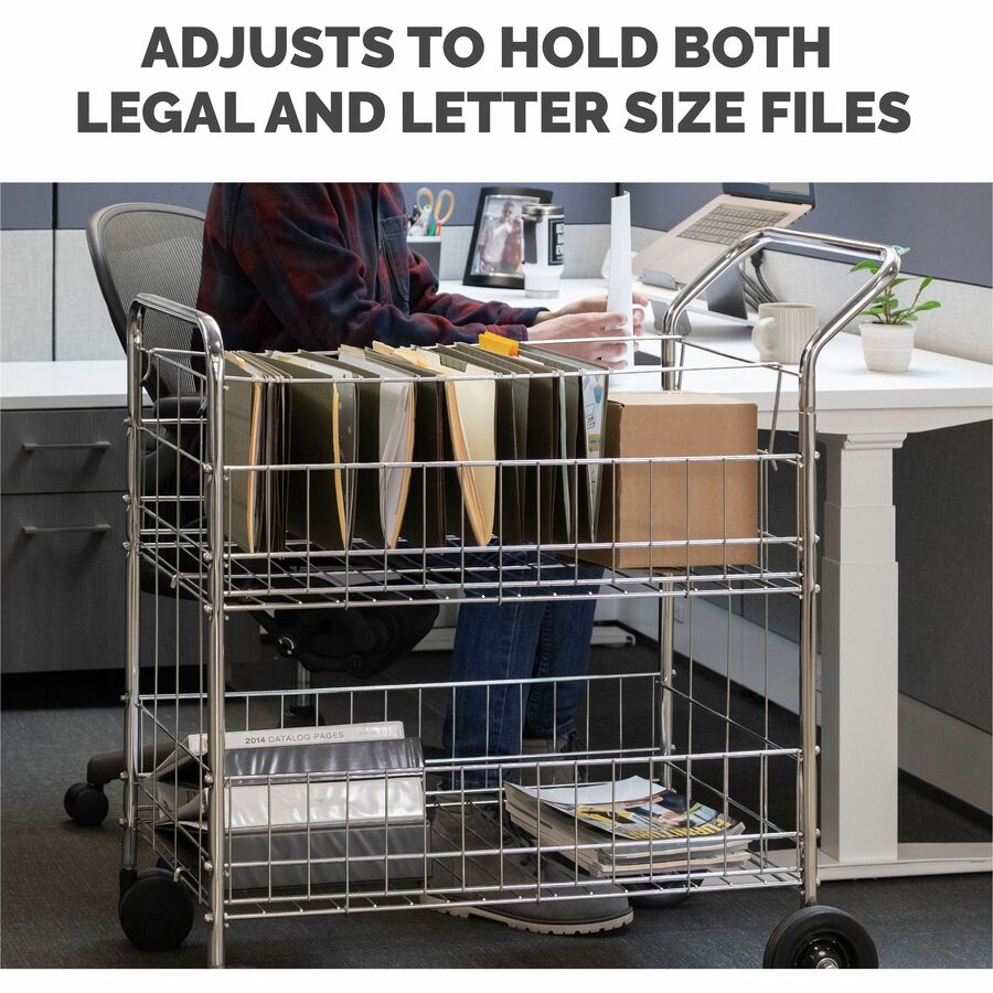 Fellowes Wire Mail Cart