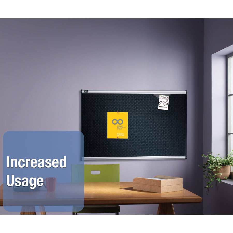 Quartet Prestige Embossed Bulletin Board