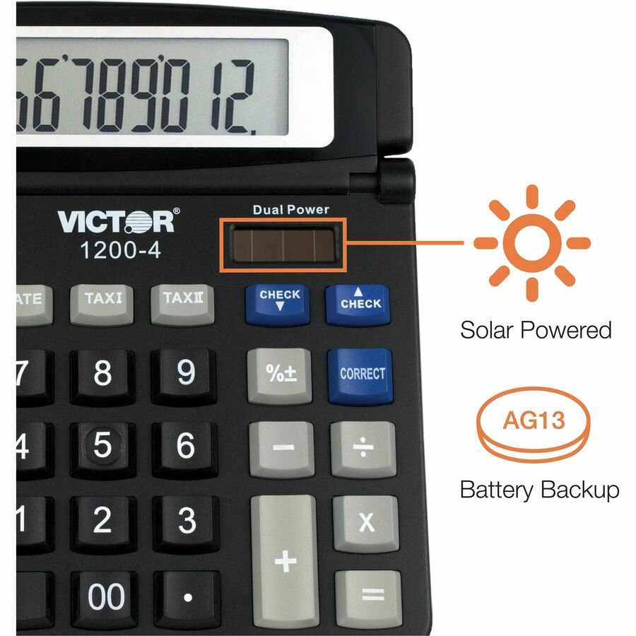 Victor 1200-4 Desktop Calculator — 12-Digit
