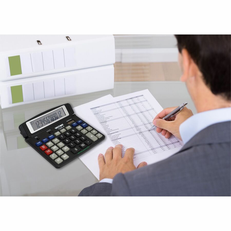 Victor 1200-4 Desktop Calculator — 12-Digit