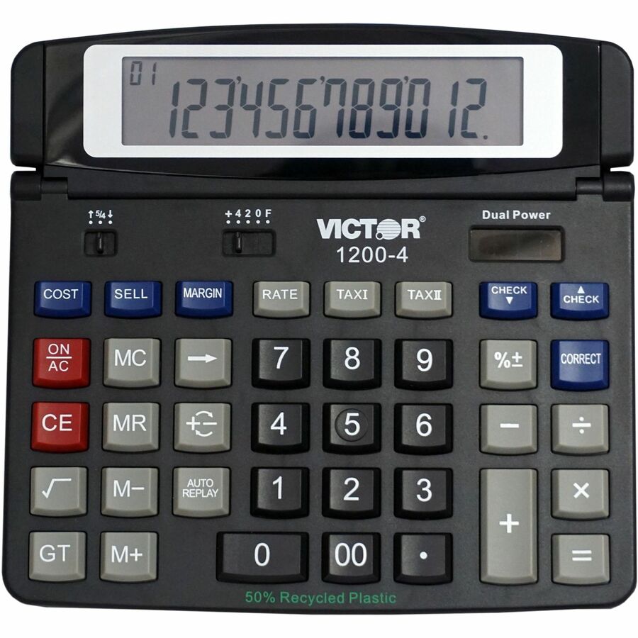 Victor 1200-4 Desktop Calculator — 12-Digit