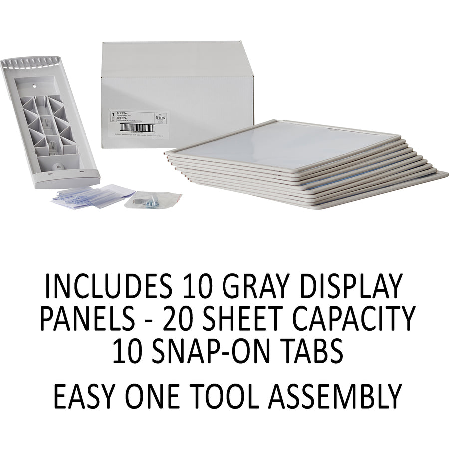 DURABLE Sherpa 10-Panel Wall Reference System