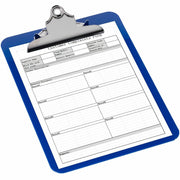 Nature Saver Recycled Plastic Clipboards - Blue