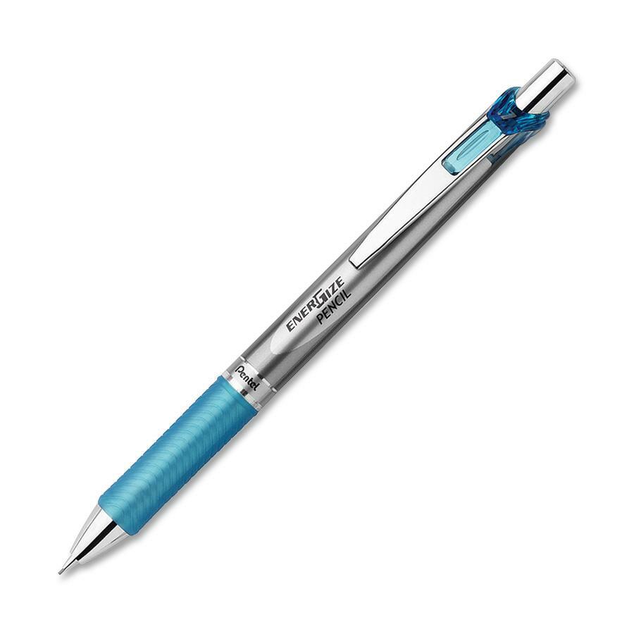 Pentel EnerGize retractable mechanical pencil, 0.7 mm, sky blue barrel