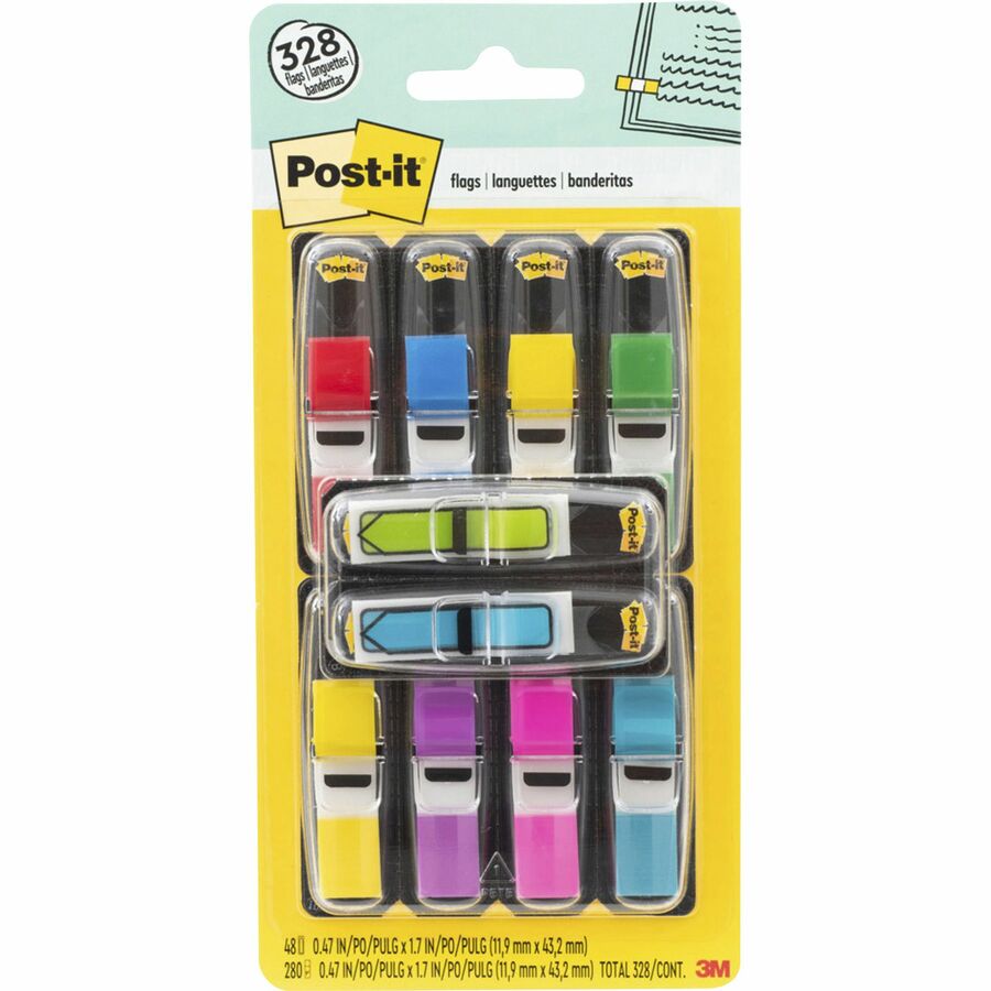 Post-it Drapeaux Paquet Économique (12,70 mm)