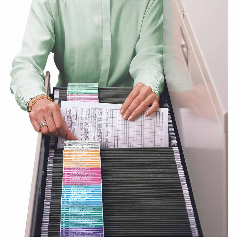 Smead Viewables Premium 3D hanging Folder Tabs and Labels