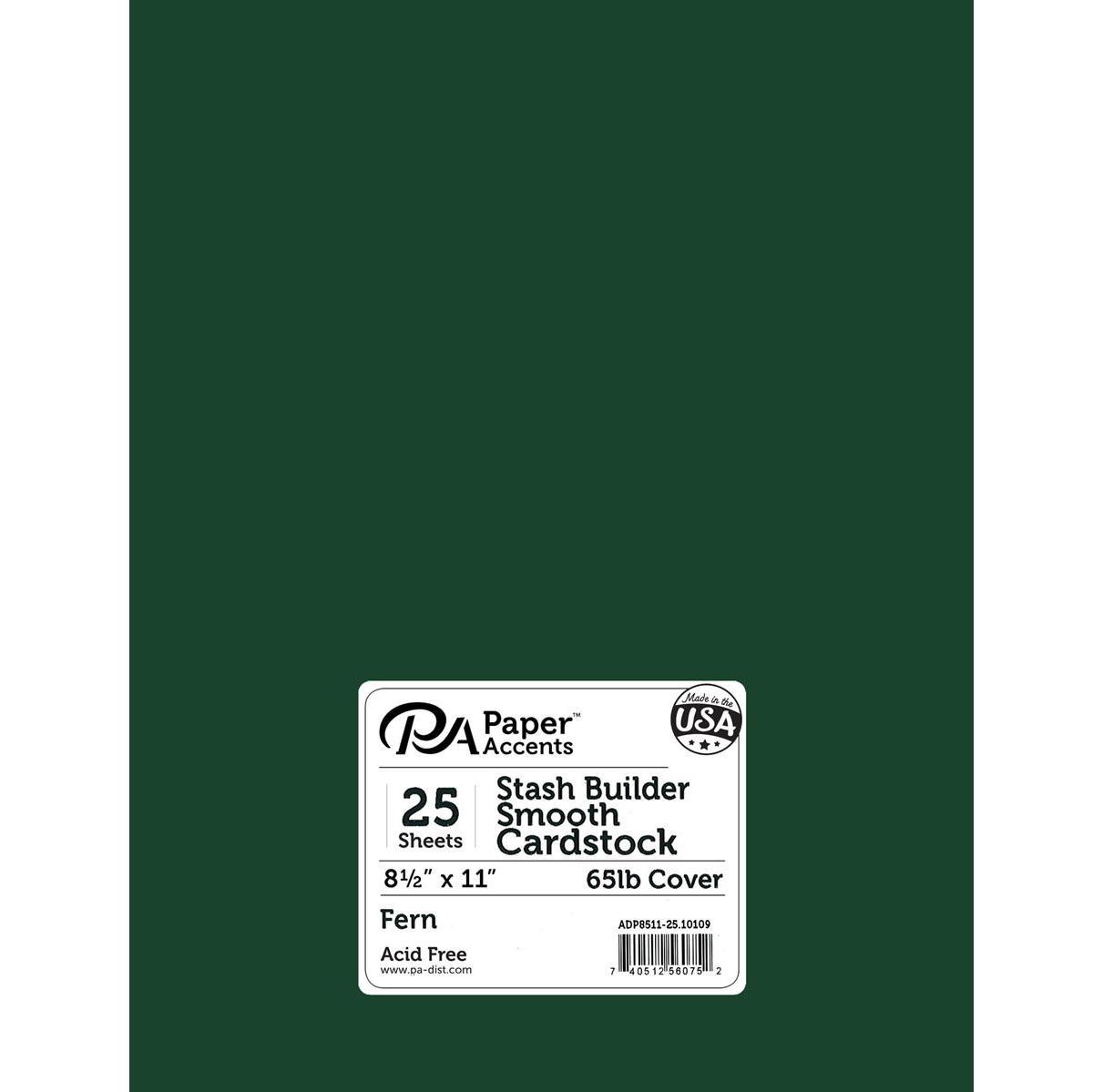 Cardstock 8.5x11" Single Colour 25pks