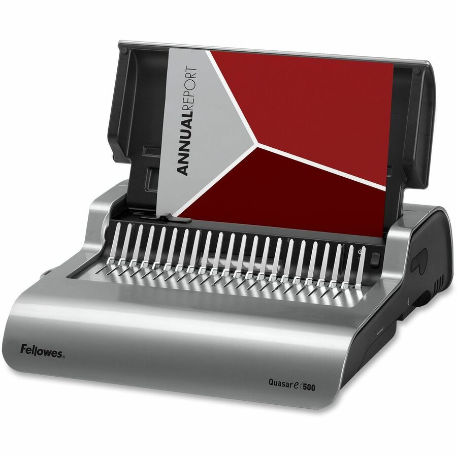 Fellowes Quasar„¢ E 500 Electric Comb Binding Machine w/ Starter Kit