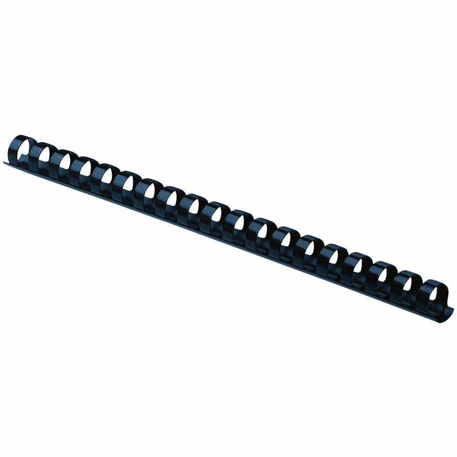 Fellowes Peignes de reliure en plastique - Bleu marine, diamètre de 9,5 mm