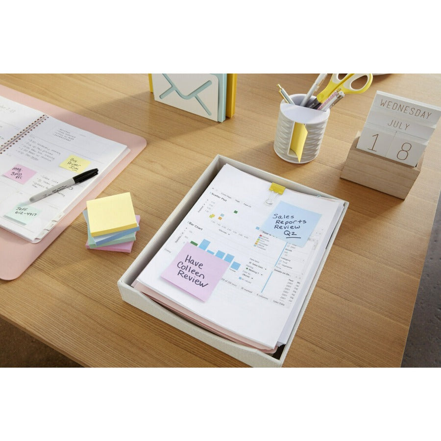 Post-it® Greener Notes Cabinet Pack - Sweet Sprinkles Color Collection