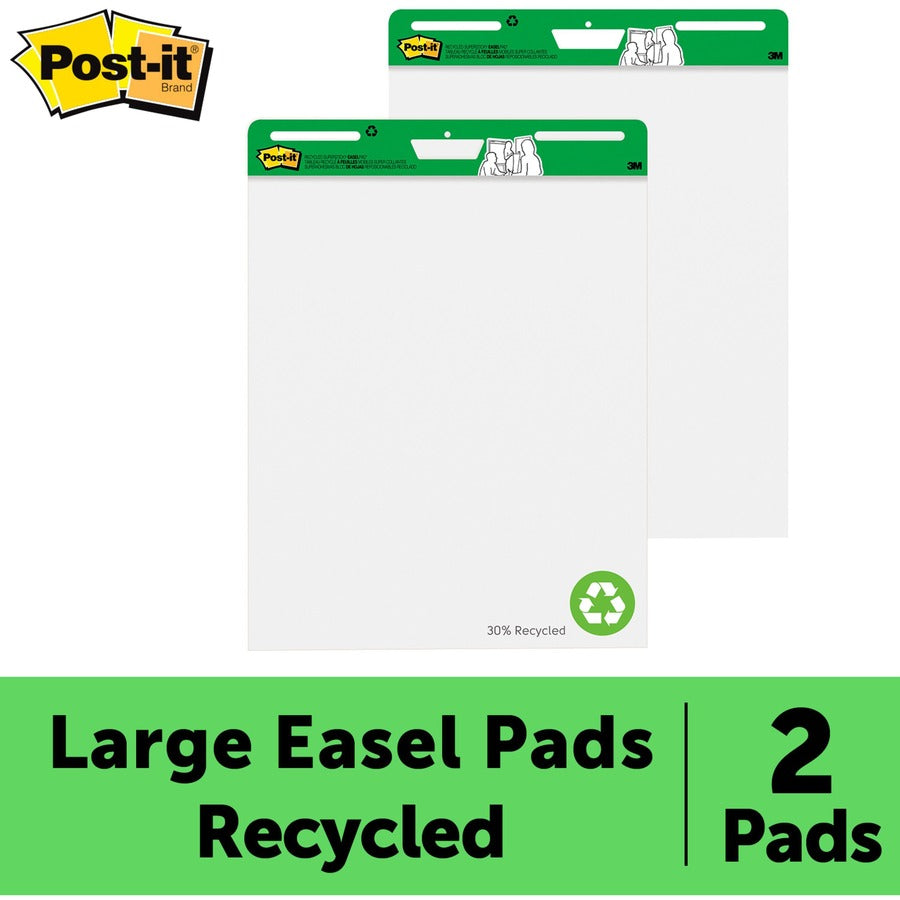 Post-it® Easel Pad with Recycled Paper