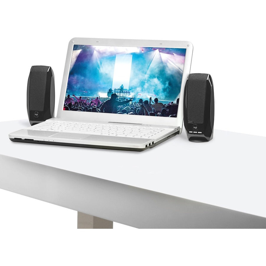 Logitech S-150 USB Speaker System — 2.0, Black