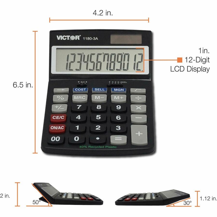 Victor 11803A Business Calculator — 12-Digit