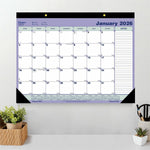 Blueline 2026 12-Month Monthly Desk Pad/Calendar - January to December - 21-1/4" x 16" - English C181731