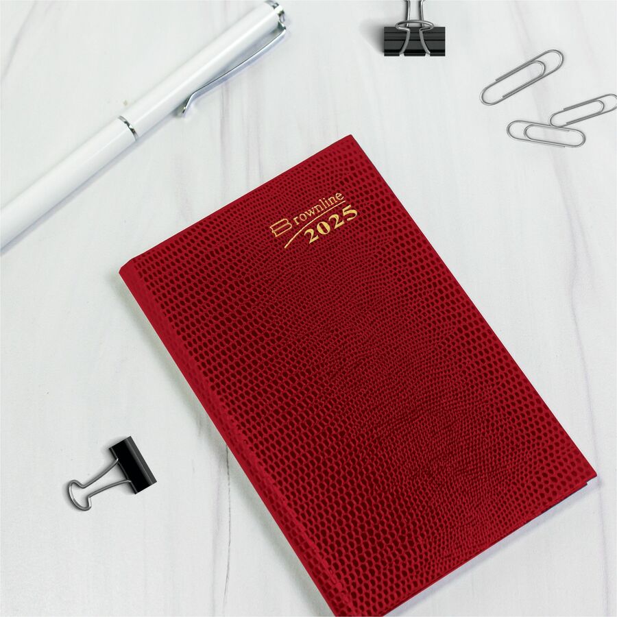 Planner Brownline Weekly  4 3/4 X 3 Pocket Appointment Book 2026