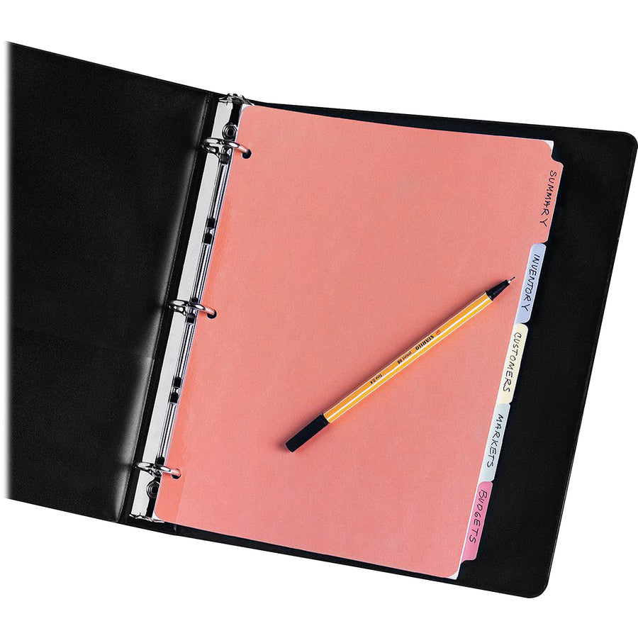 Avery® Write On Dividers, 5 tabs
