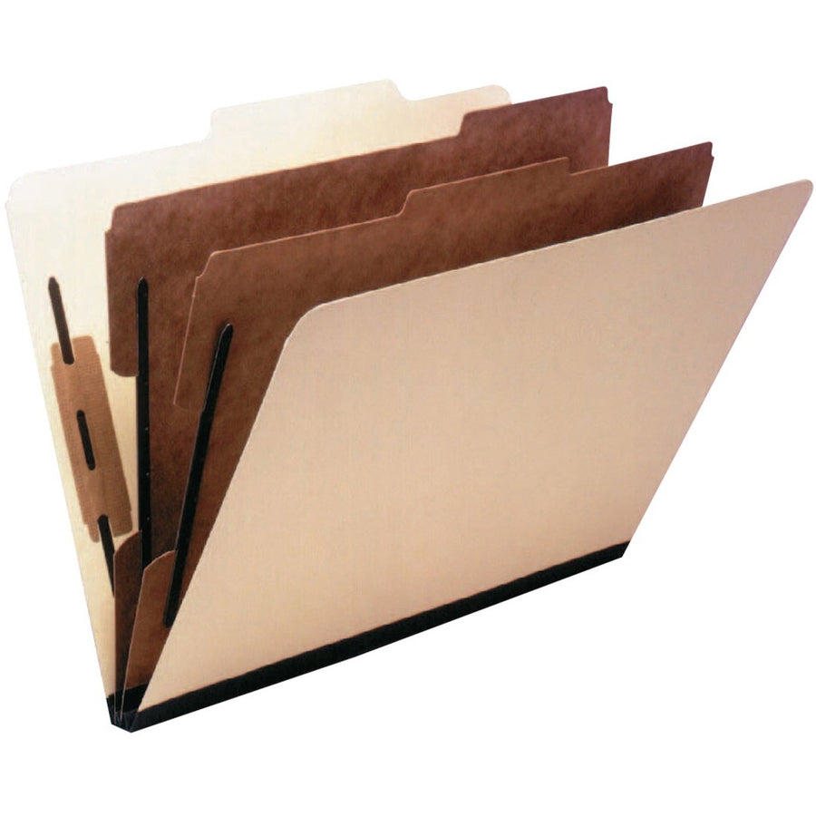 Pendaflex Economy Classification Folder - Legal, 2/5-Cut Tab, 2 Dividers