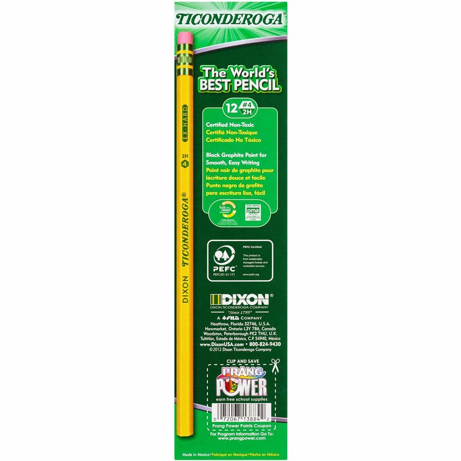 Ticonderoga No. 4 Pencils