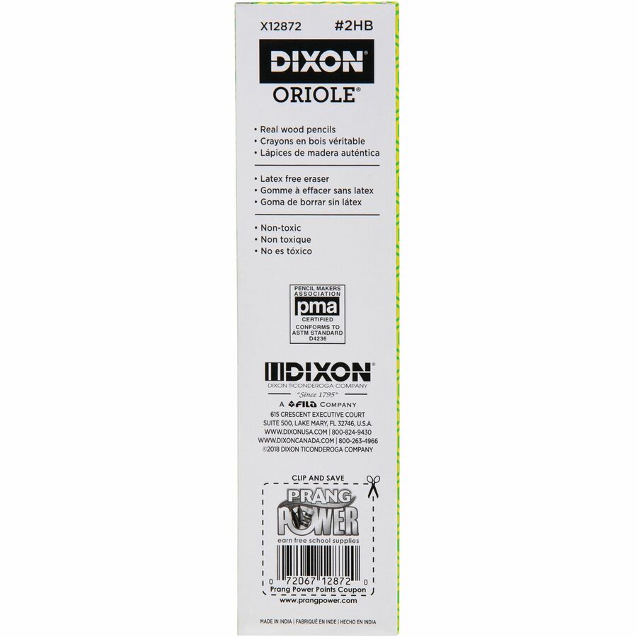 Dixon Wood-Cased Pencils