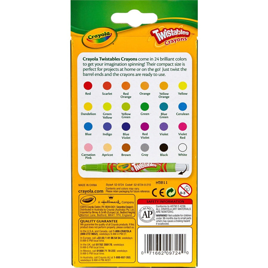 Crayola Mini Twistables Crayons — Assorted