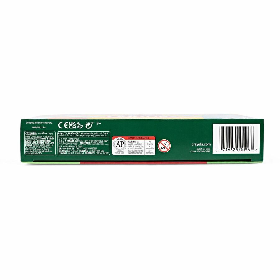 Crayola Crayons with Built-in Sharpener — 96 Count