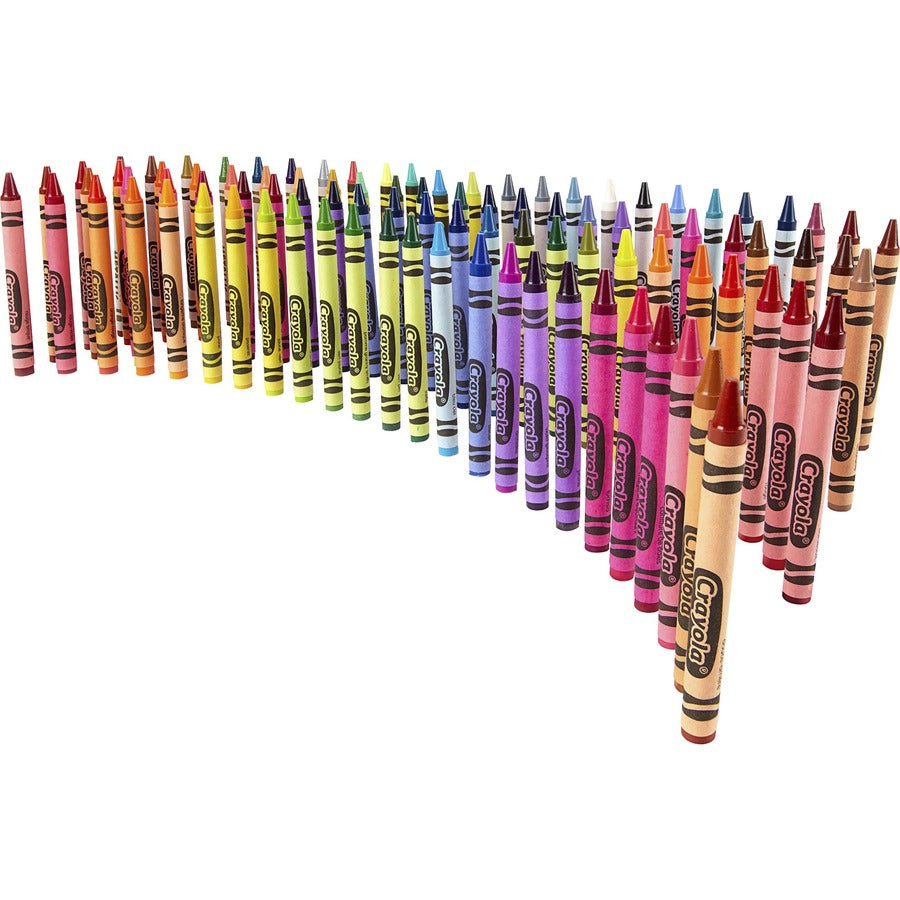 Crayola Crayons with Built-in Sharpener — 96 Count