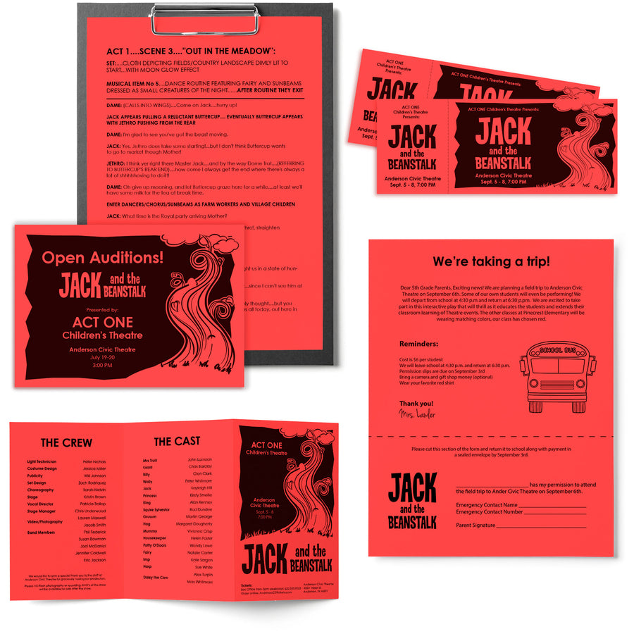 Astrobrights Color Copy Paper - Rocket Red