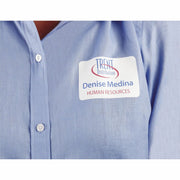 Avery® Flexible Name Badgesfor Laser and Inkjet Printers, 3-3/8" x 2-1/3" , White