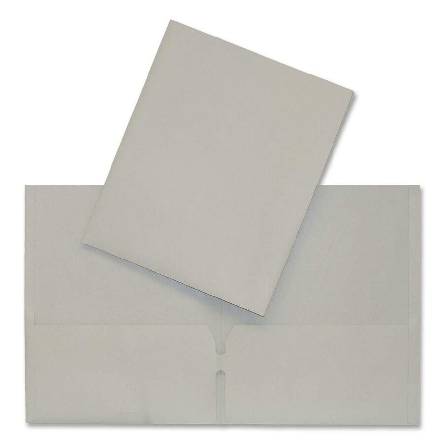 Chemise à rabats Oxford, deux poches – format Lettre, couleurs assorties