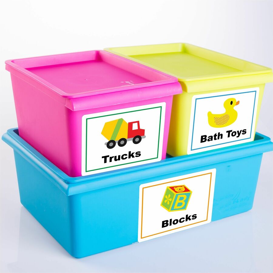Avery® ID Labelsfor Laser and Inkjet Printers, 8-1/8" x 5"