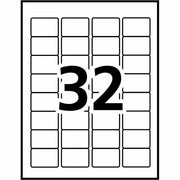 Avery® Durable ID Labelswith TrueBlock„¢ Technology for Laser Printers, 1-3/4" x 1¼"