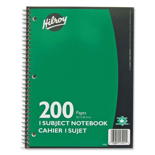 Single Subject Coil Notebooks