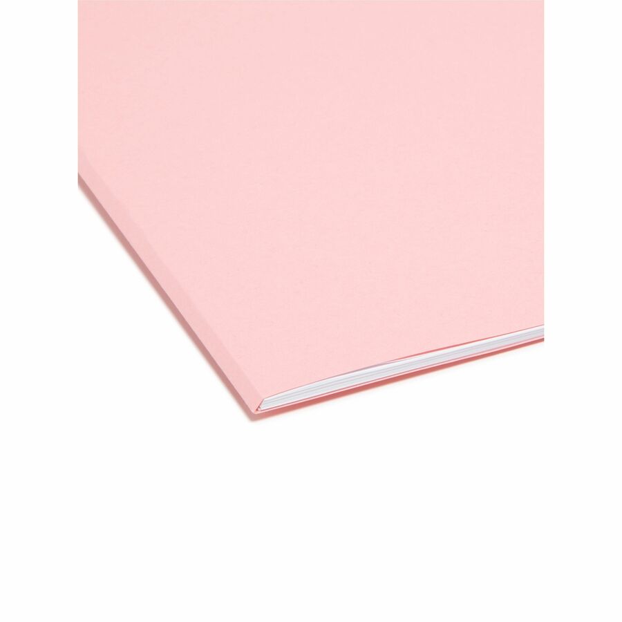 Smead SuperTab 1/2 Tab Cut Legal Recycled Top Tab File Folder