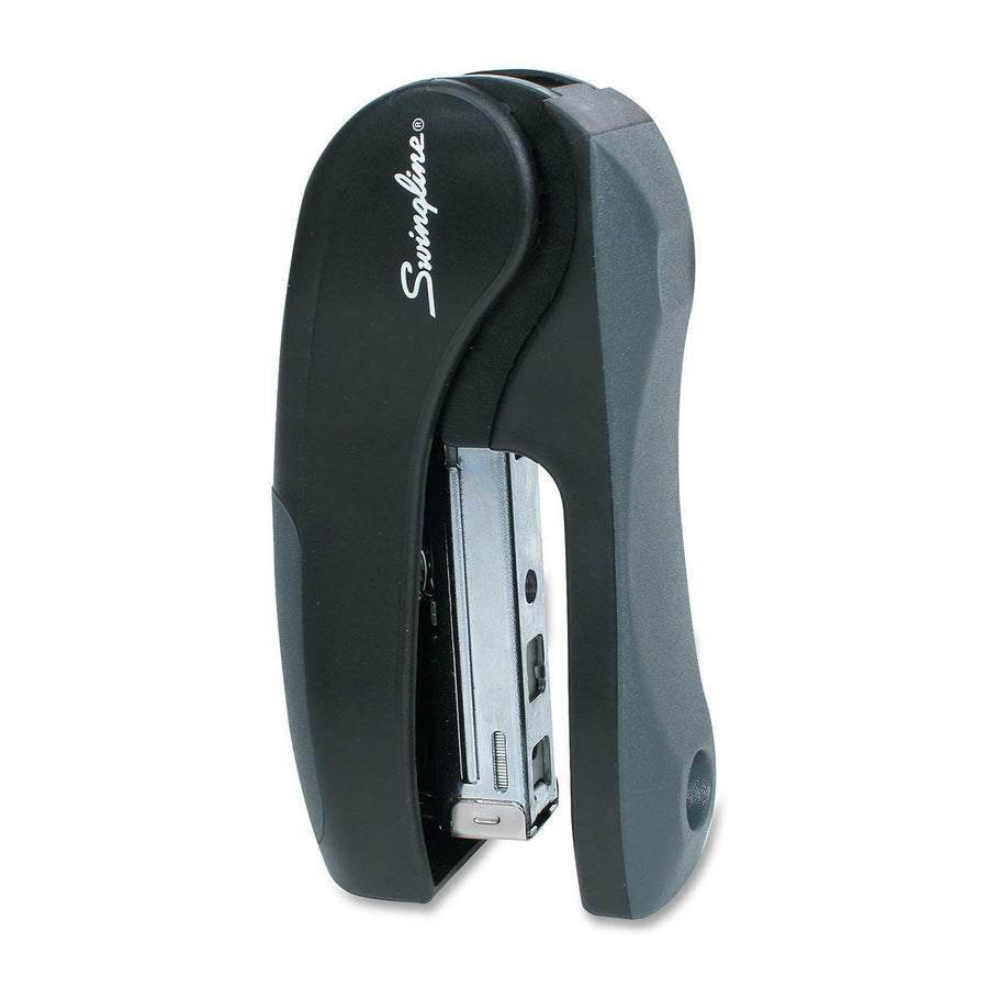 Swingline E-Z Grip Stand-Up or Lie-Flat Stapler - 15-Sheet, Black