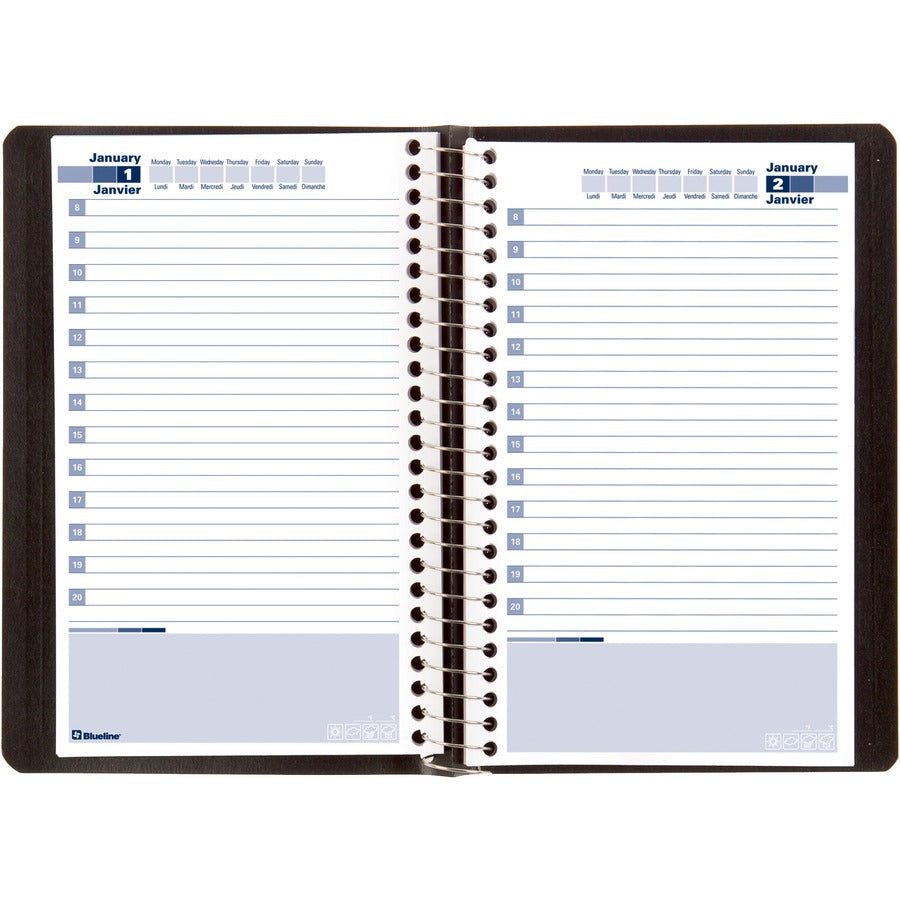 Blueline Undated Daily Planners
