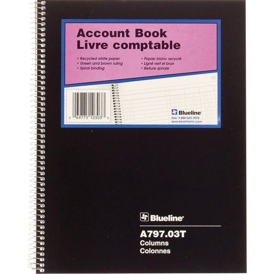 Blueline 797 Series Accounting Book